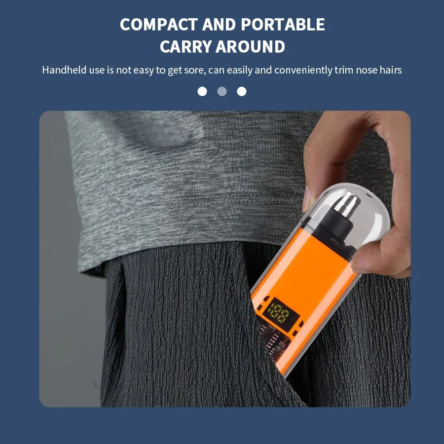 2-in-1 Electric Ear Nose Hair Trimmer