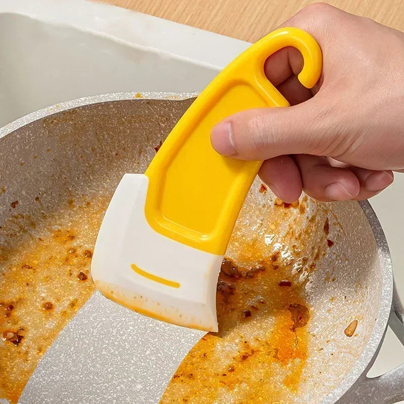 Silicone Scraper Spatula Kitchen Cleaning Tool