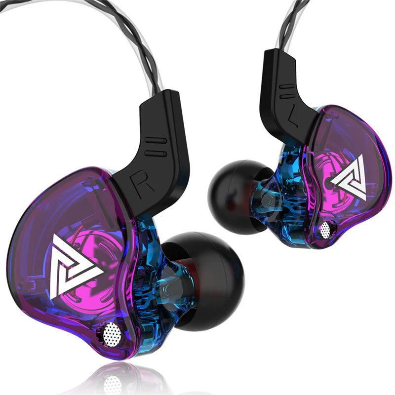 QKZ AK6 HiFi Wired Earphones with Mic