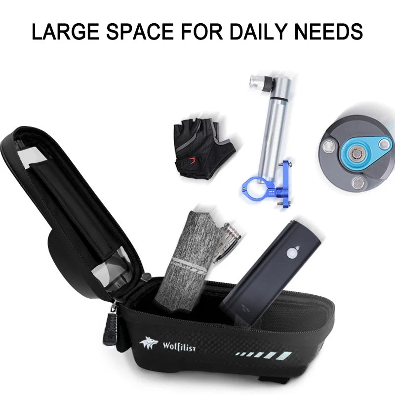 Bike Phone Front Frame Bag Mount