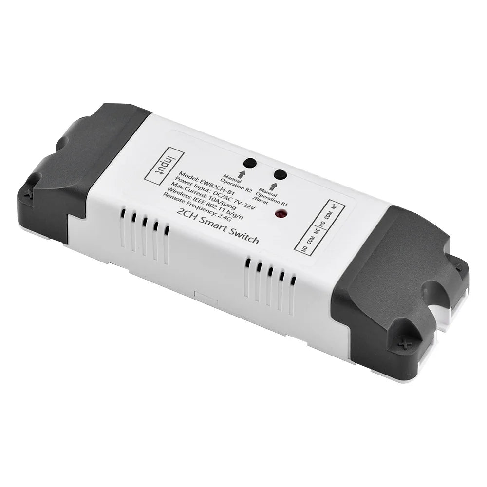 Smart WiFi Dual-Channel Switch with eWeLink App