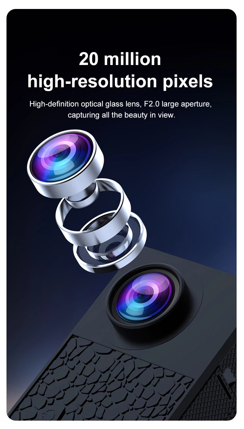 Dive into adventure with this IP68 sport action camera!