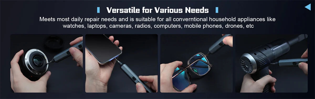 Master repairs with this 68-in-1 electric screwdriver set!