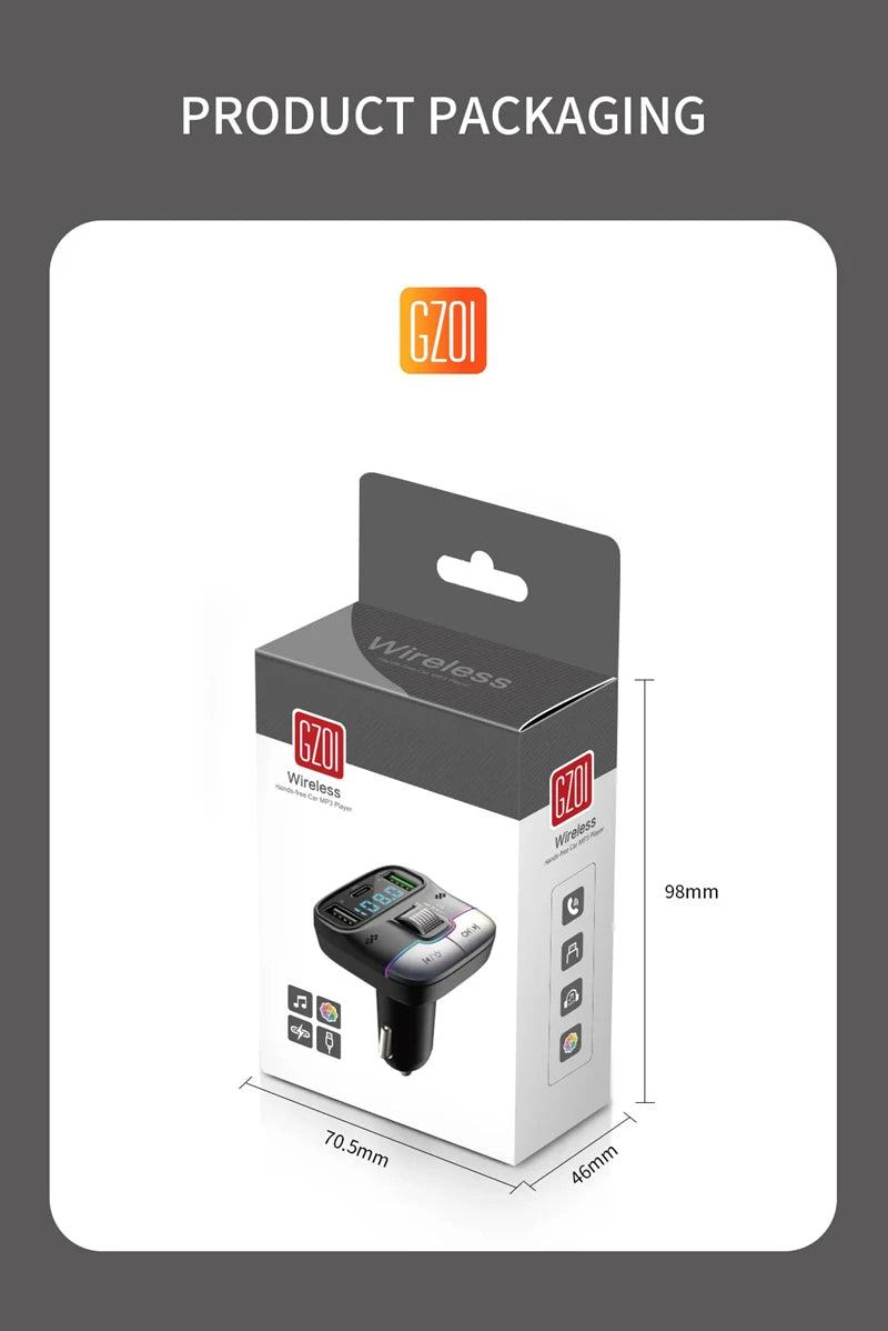 Xiaomi Bluetooth 5.4 FM Transmitter Car Adapter