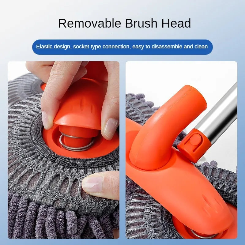 Telescopic Double-Head Car Wash Mop