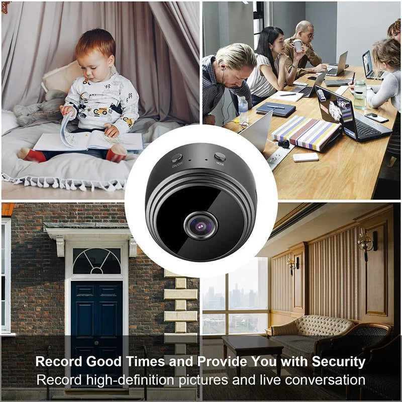 Secure your space with the A9 Mini WiFi Camera!