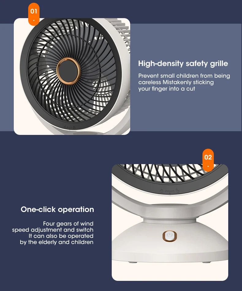 Portable USB Air Conditioner Fan Mini Cooler