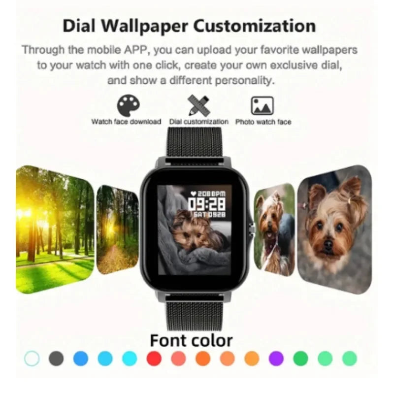 Smart Watch with Bluetooth Call & Full Touch