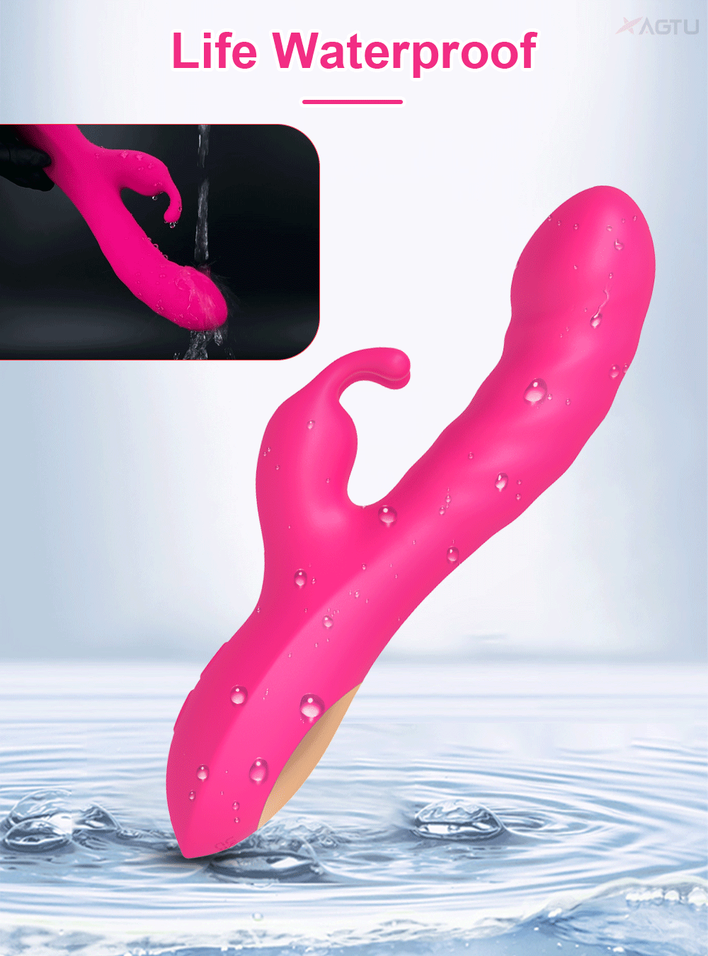 Realistic Rabbit Vibrator with 10 Modes