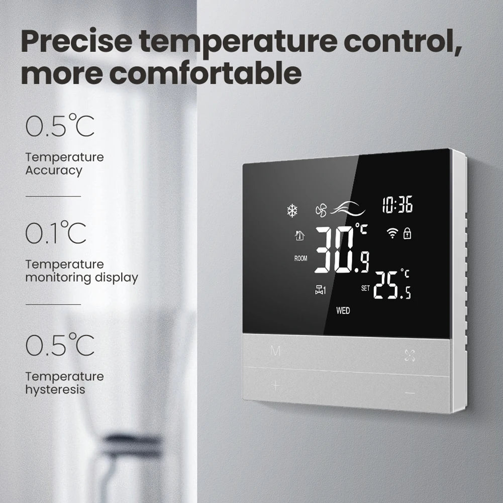 WiFi Smart Thermostat for Central AC System