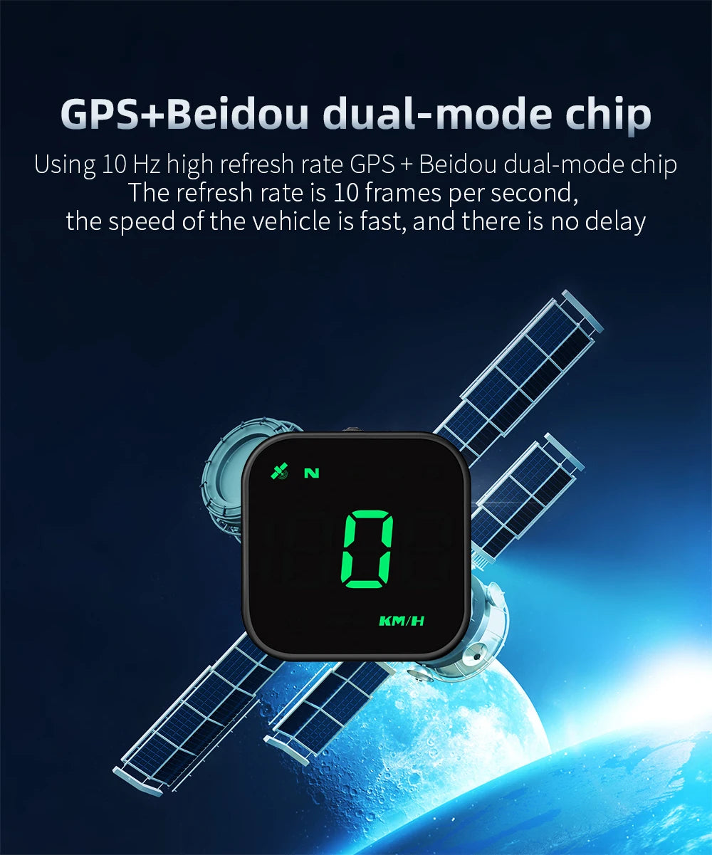 G4S HUD Smart GPS Speedometer – All-in-One Display