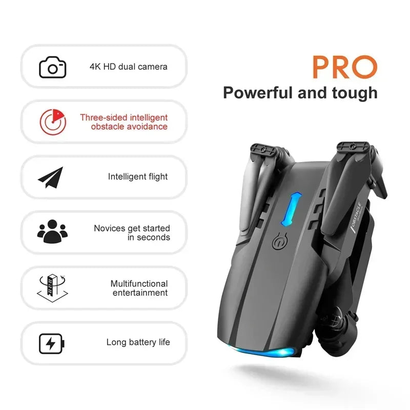 Drone With Camera 4k E99 Pro K3 Obstacle Avoidance