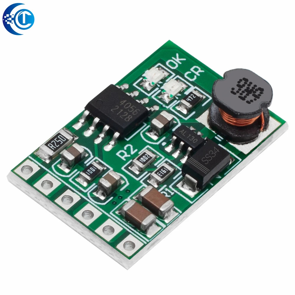 3.7V–12V Charger & Discharger DC-DC Boost Module