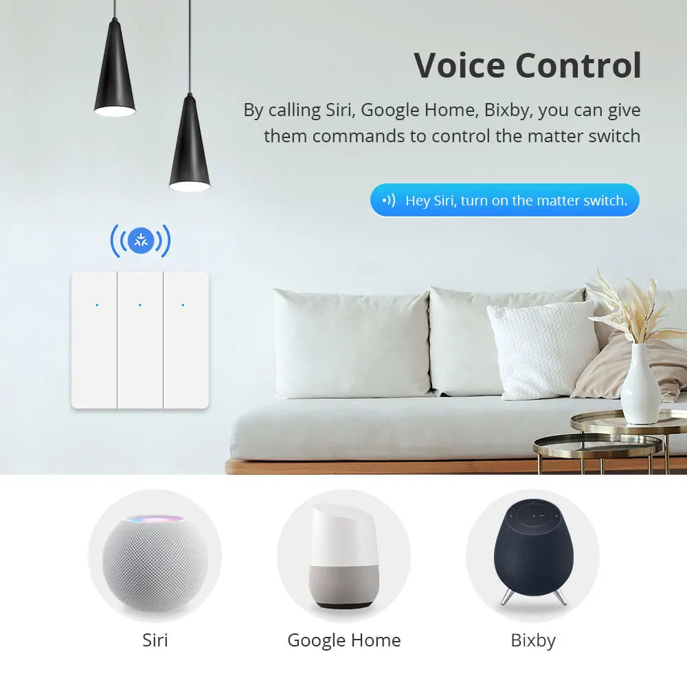 Zemismart WiFi Smart Wall Light Switch EU