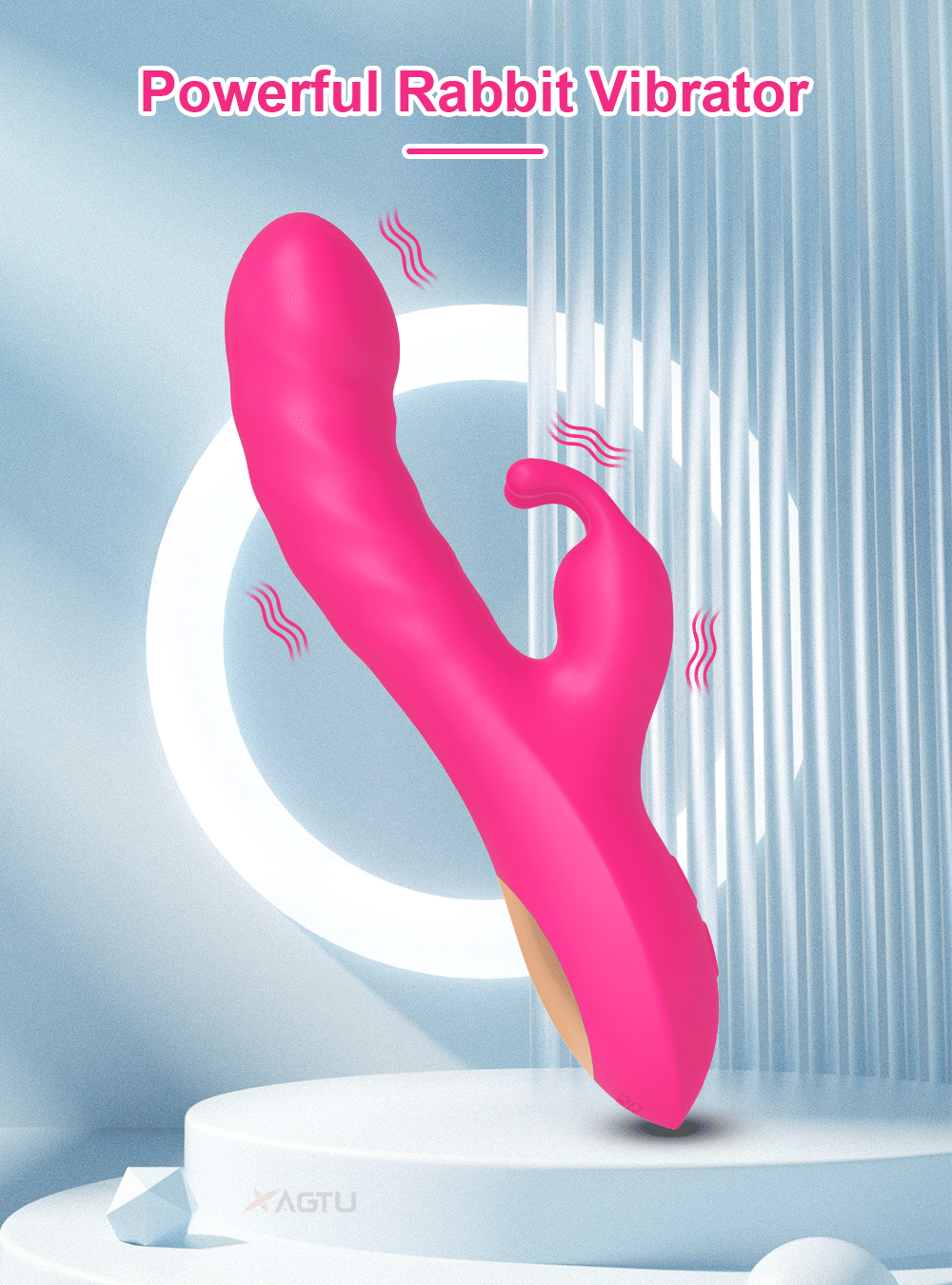 Realistic Rabbit Vibrator with 10 Modes