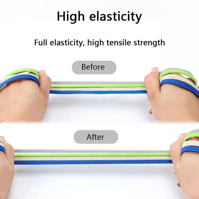 No-Tie Elastic Shoelaces for Kids & Adults - Clickilix
