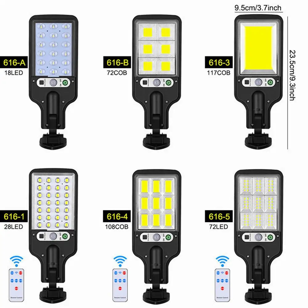 Waterproof Solar LED Street Light - 100W to 1000W