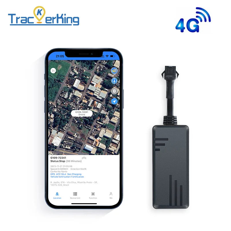 Protect your vehicle with Trackerking 4G J16 Mini GPS Tracker!