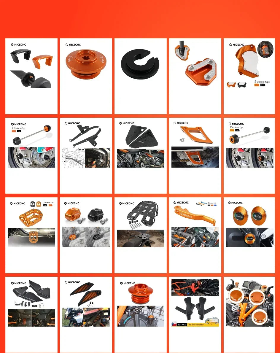Motorcycle Foot Pegs for KTM Adventure & Supermoto