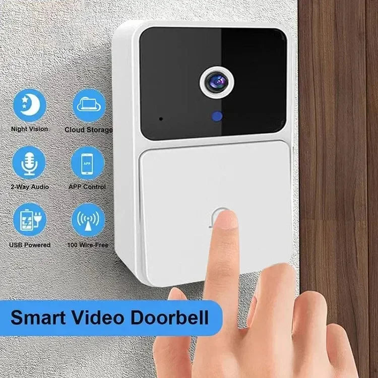 Smart WiFi Doorbell with HD Night Vision