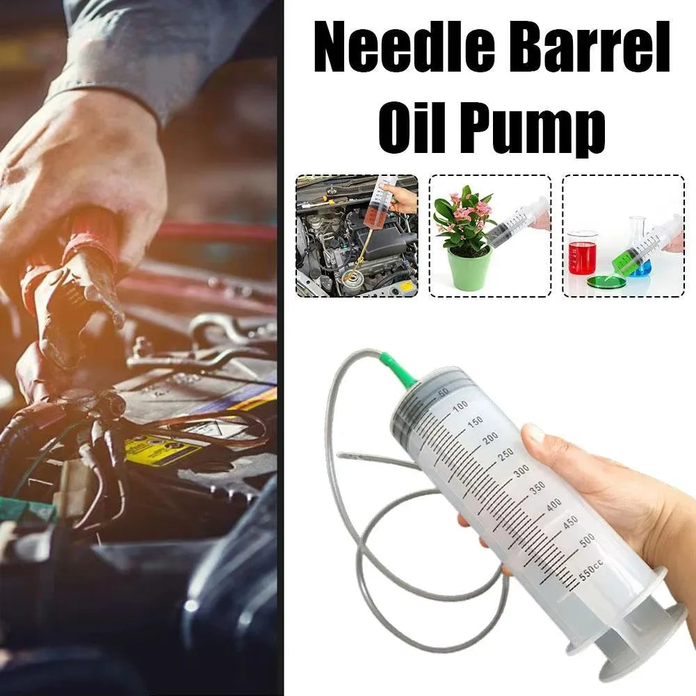 Reusable Car Oil Pump Extractor with Scale