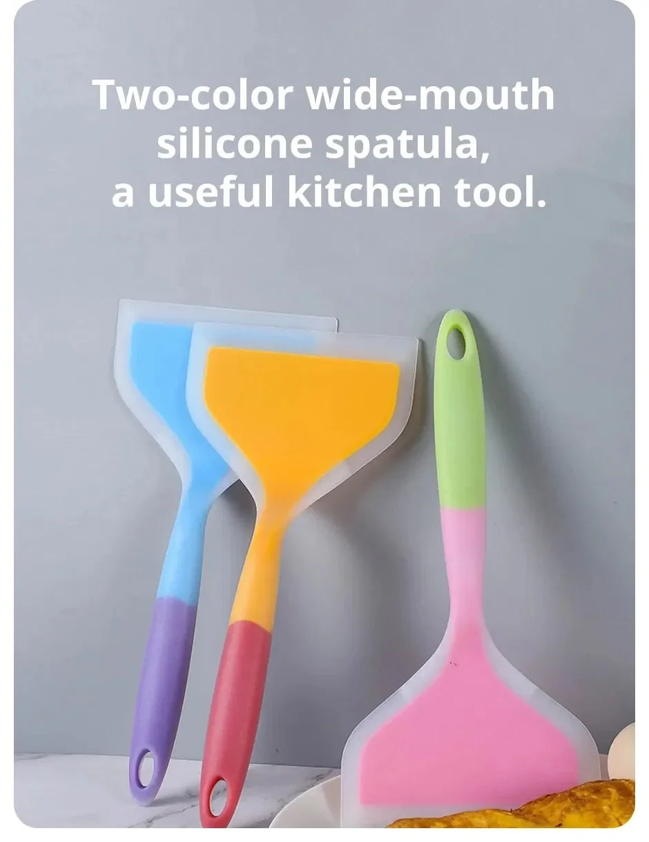 Silicone Cooking Spatula Kitchen Utensil Scraper Tool