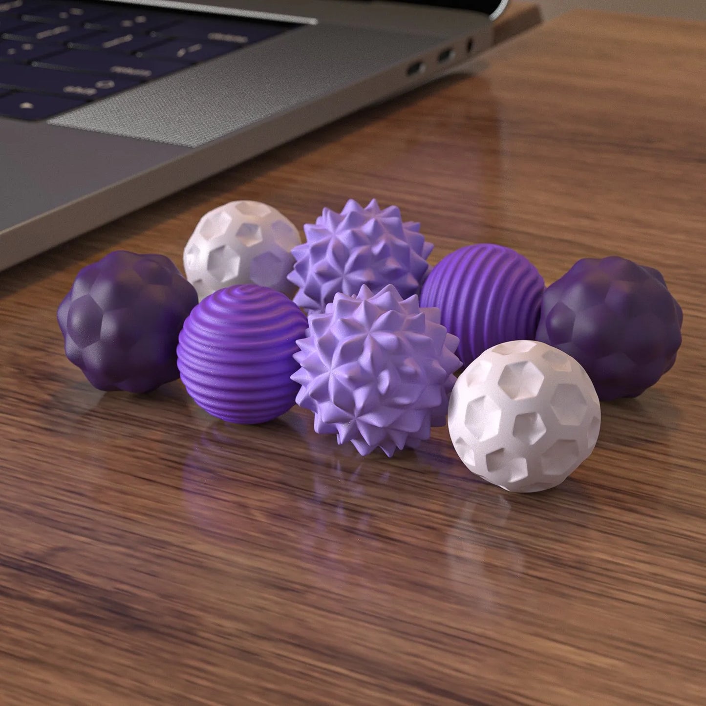 Silicone Magnetic Fidget Balls for Anxiety Relief