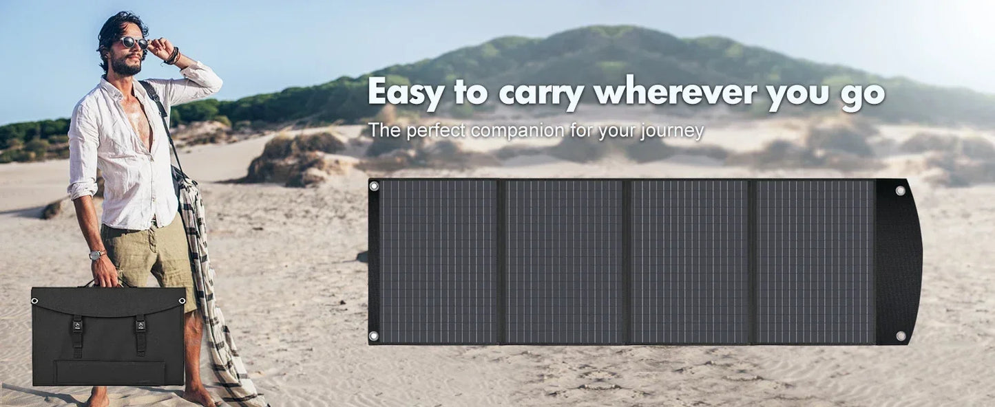 Flexible Foldable Portable Solar Panel Kit 500W-2000W