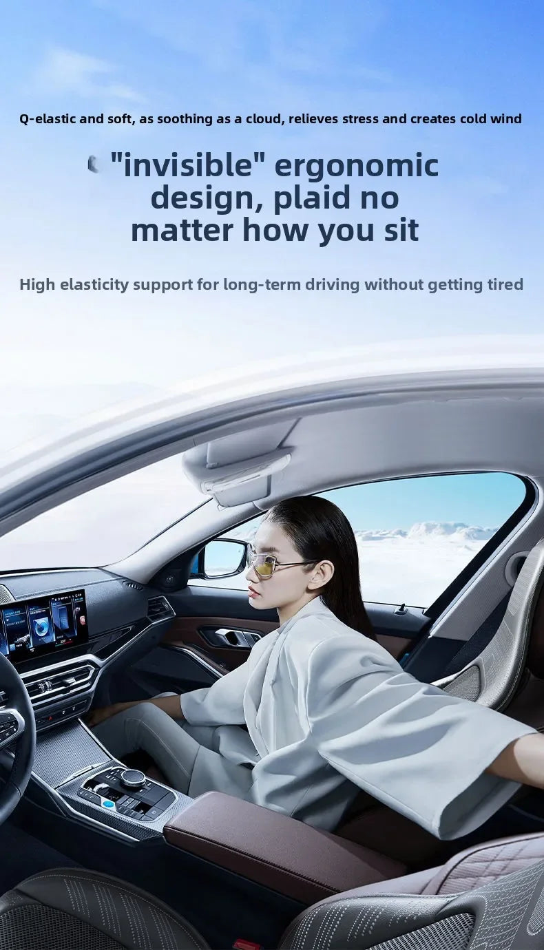 Cool Ventilated Car Seat Cushion – Summer Relief