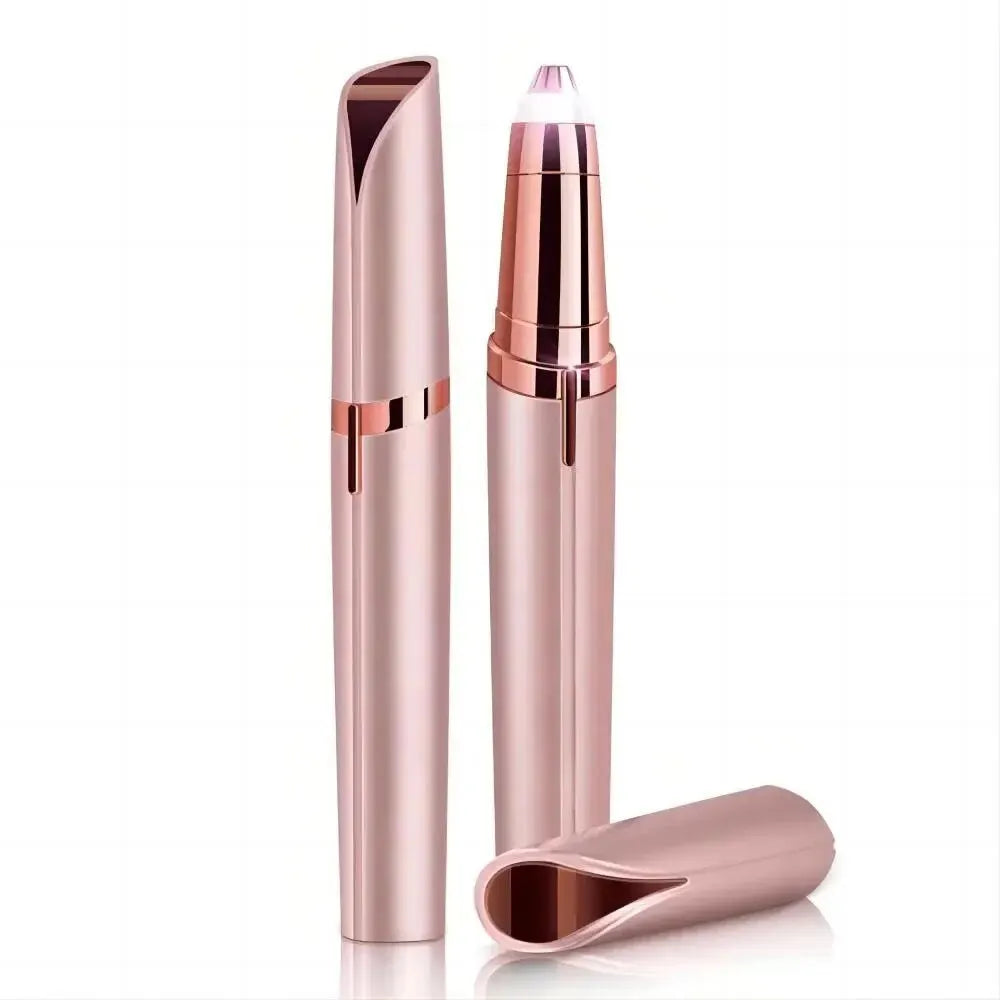 Lipstick-Shaped Electric Eyebrow Trimmer
