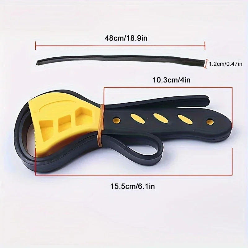 Adjustable Belt Strap Wrench for Oil Filters