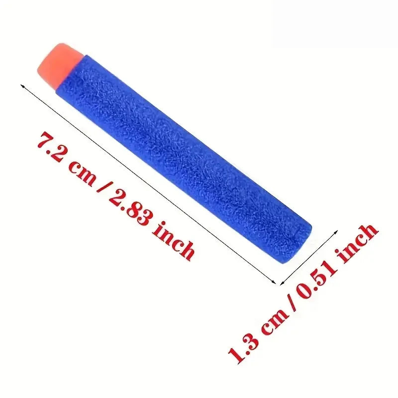 100pcs Soft Nerf Darts Refill Pack