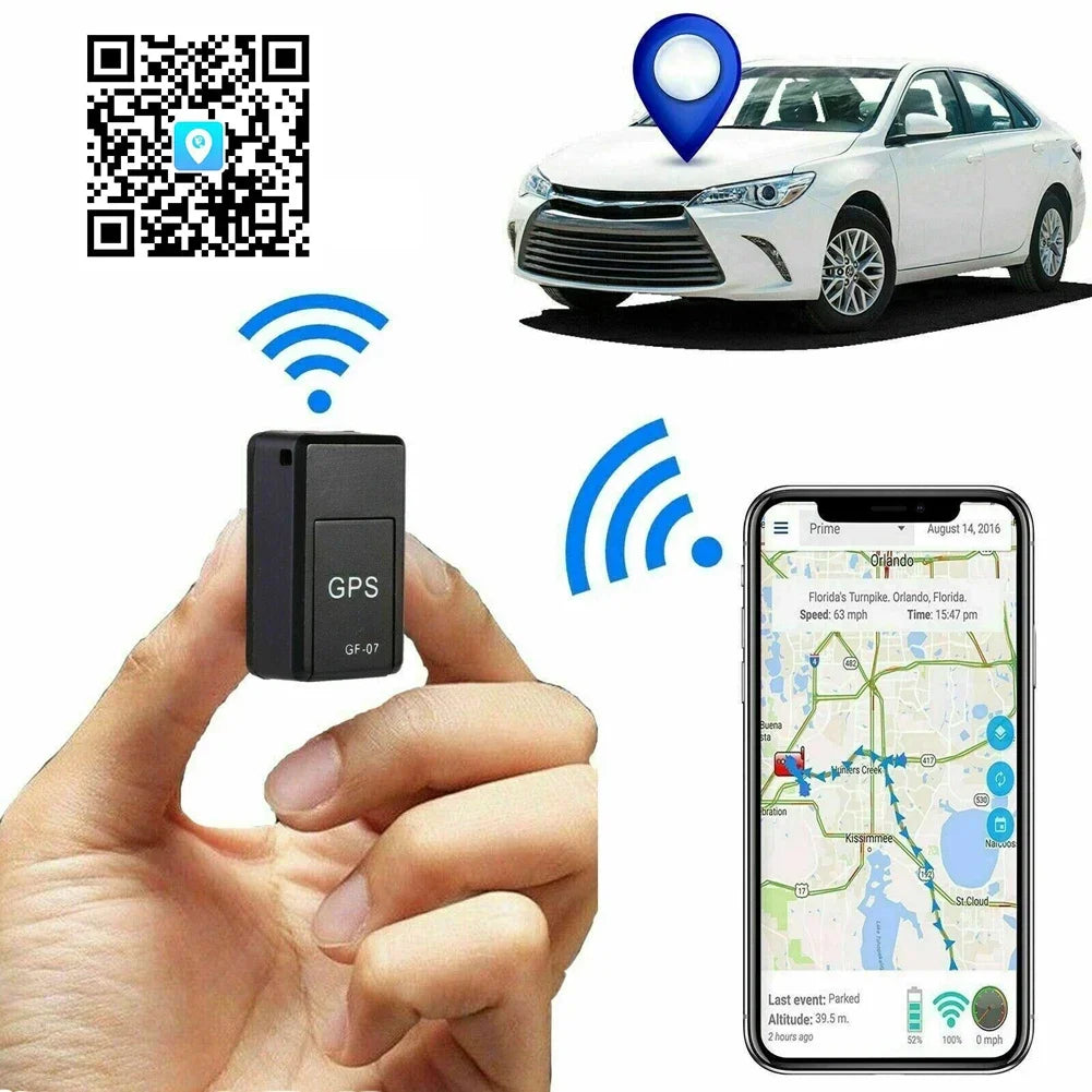 Secure your vehicle with GF08 Mini Magnetic GPS Tracker!