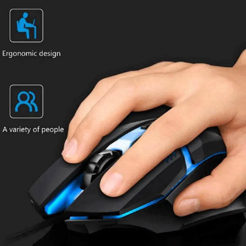 Ergonomic Gaming Mouse – Precision Meets Comfort!