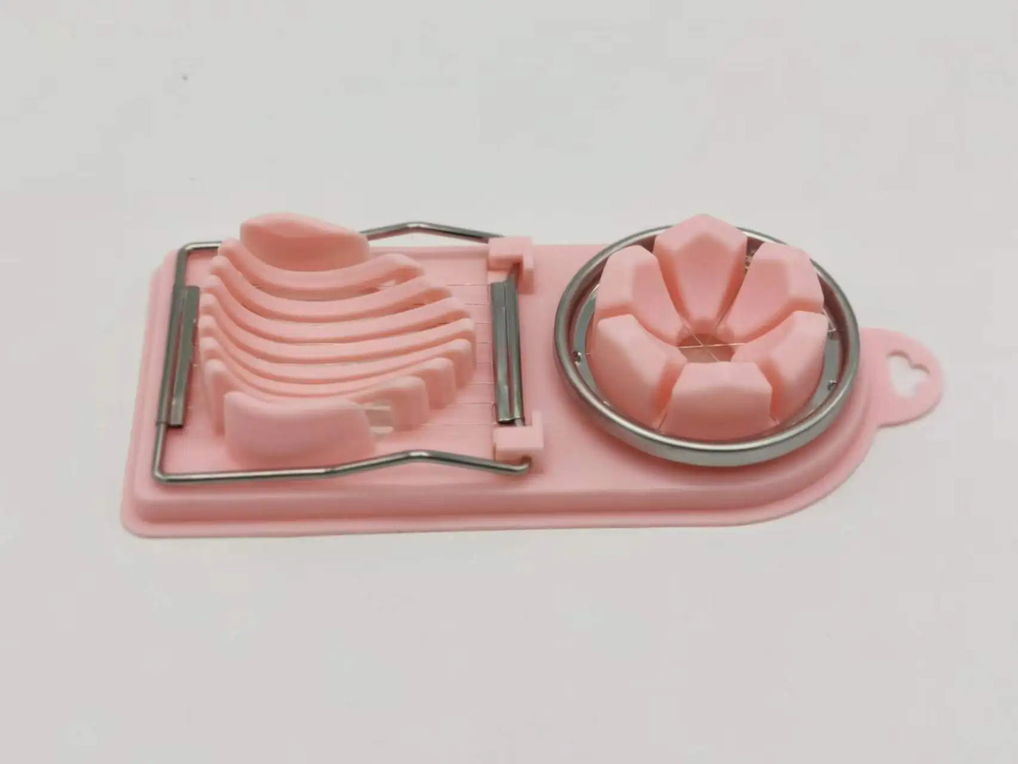 Multifunctional Stainless Steel Egg Cutter – Slice Eggs Like a Pro!