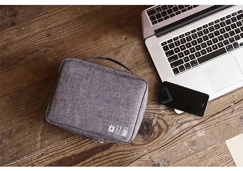 Waterproof Cable Organizer Travel Bag
