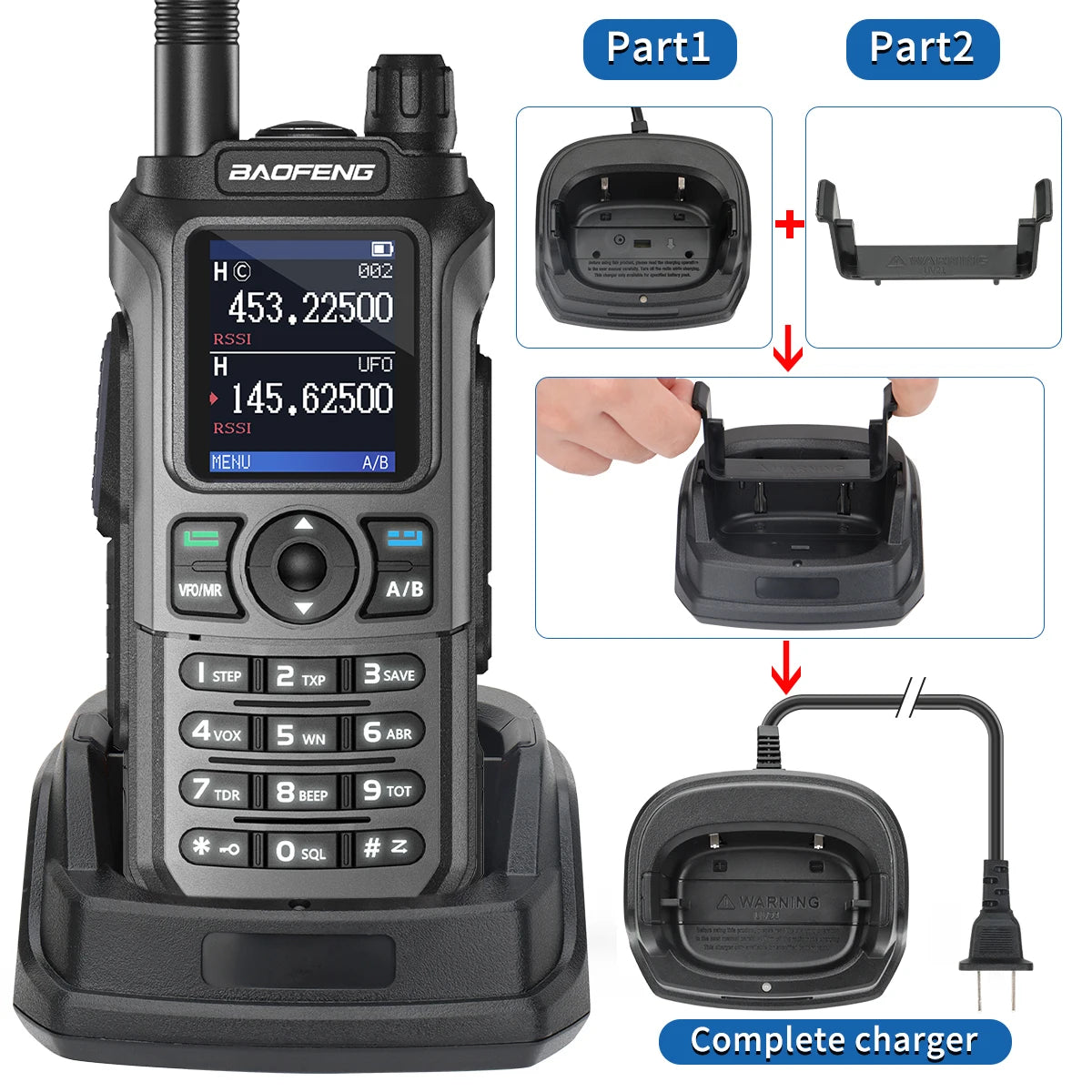 Baofeng UV-21 Pro V2 Waterproof Long-Range Radio