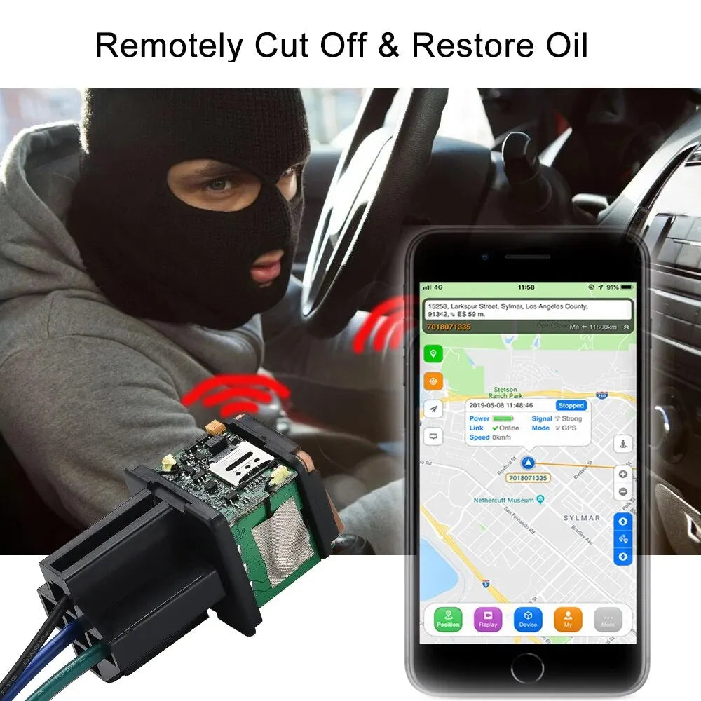 Secure your vehicle with the ST-907 GPS Tracker!