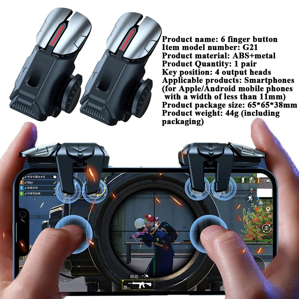 G21 Mobile Game Trigger – 6-Finger Power Play for PUBG!
