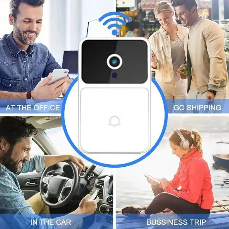 Smart WiFi Video Doorbell with Night Vision