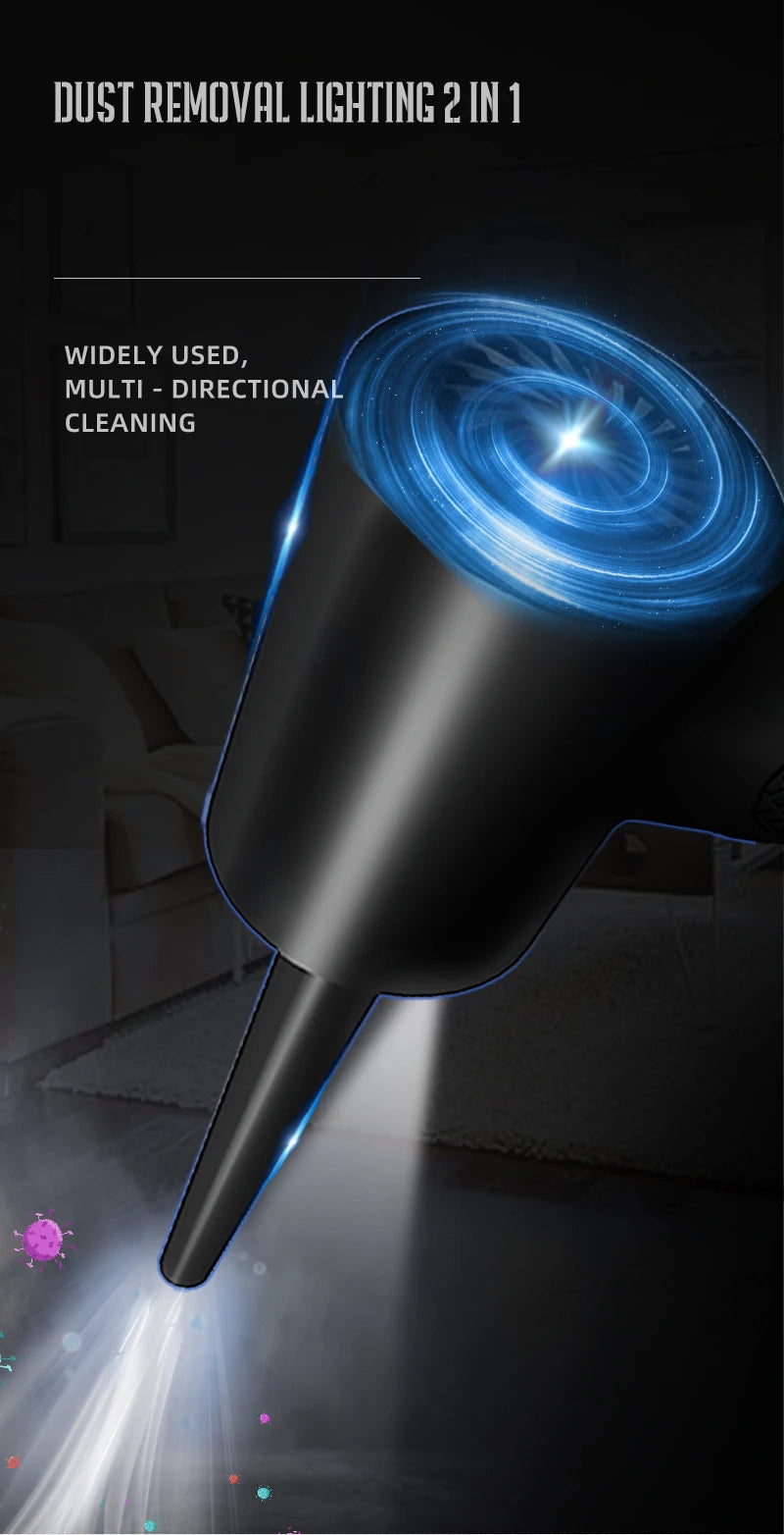 Cordless Air Duster 51000RPM for PC Cleaning
