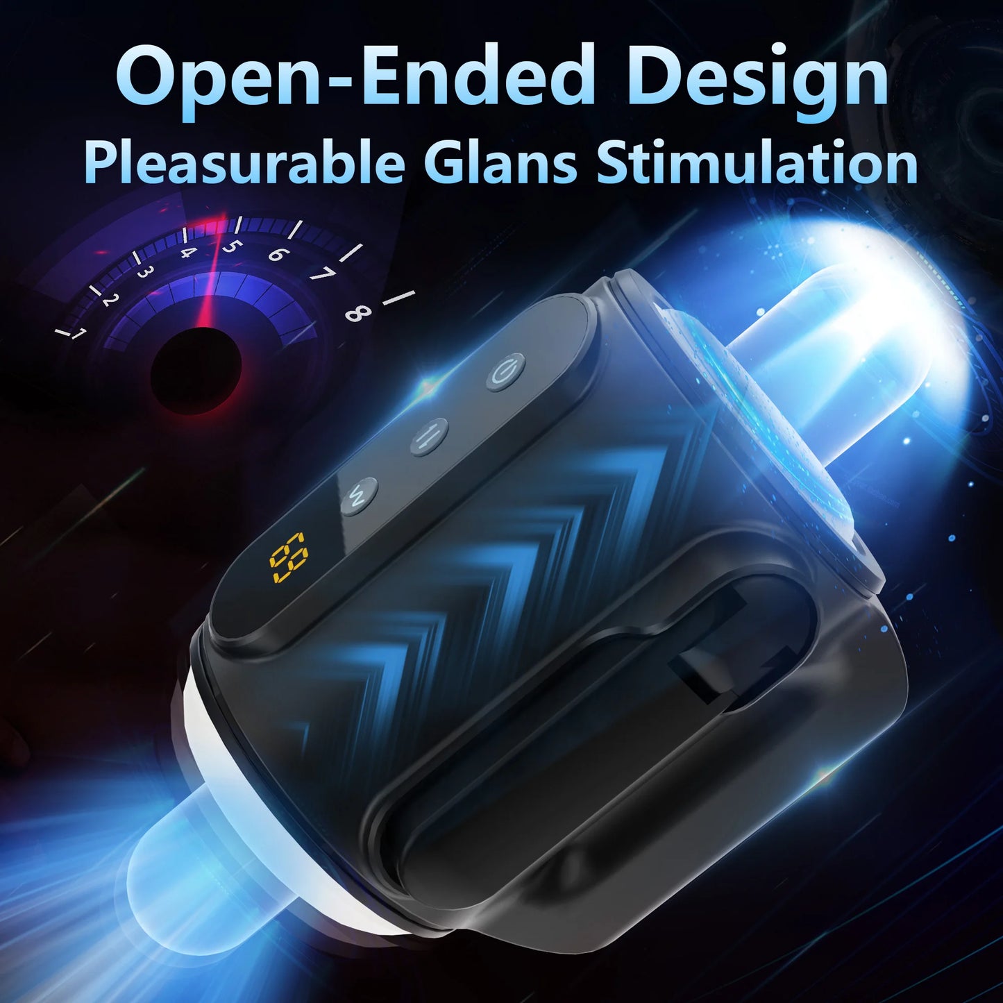 Foldable Male Masturbator with Vibration