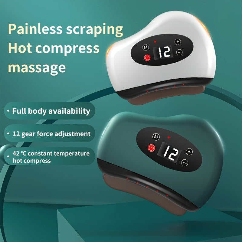Electric Red Light Photothermal Scraping Massage Tool - Clickilix