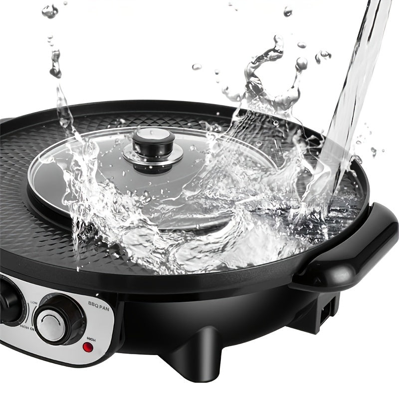 Electric Smokeless BBQ Grill & Hot Pot Duo