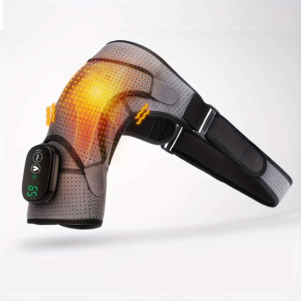 USB Heated Shoulder Massager with LED Display - Clickilix