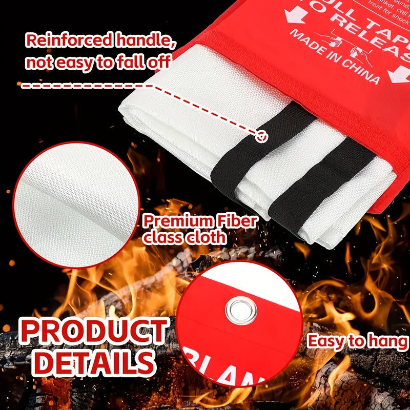 Fire Blanket Set – Emergency Flame Retardant Protection