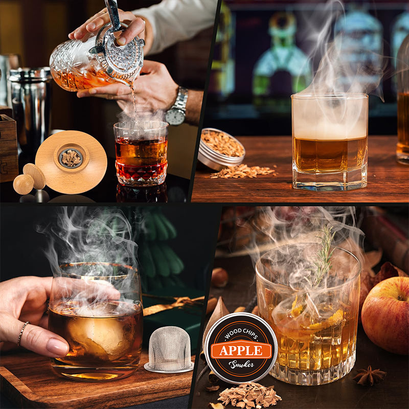 Cocktail Smoked Wood Chips Flavor Enhancer