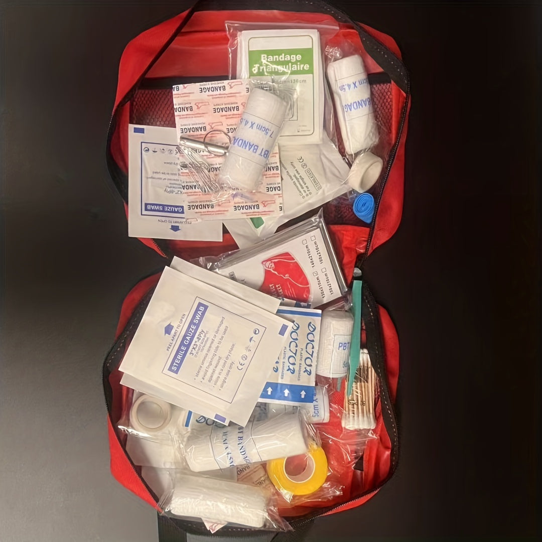 Portable First Aid Kit for Home, Car, Camping