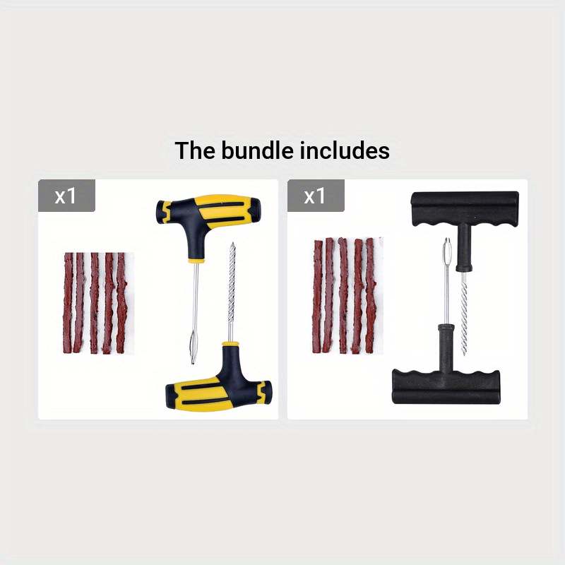 Car & Motorcycle Tire Repair Kit – Fix Punctures Easily - Clickilix