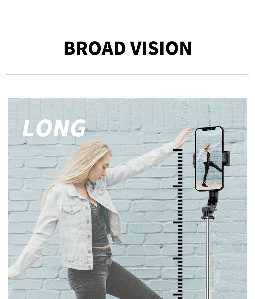 Selfie Stick Tripod with Wireless Remote